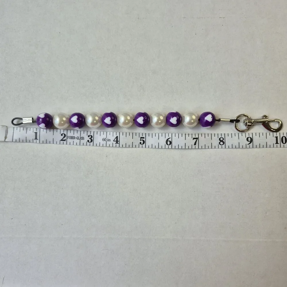 Handmade Statement Beaded Small Dog Puppy Collar Necklace Jewelry Durable 10